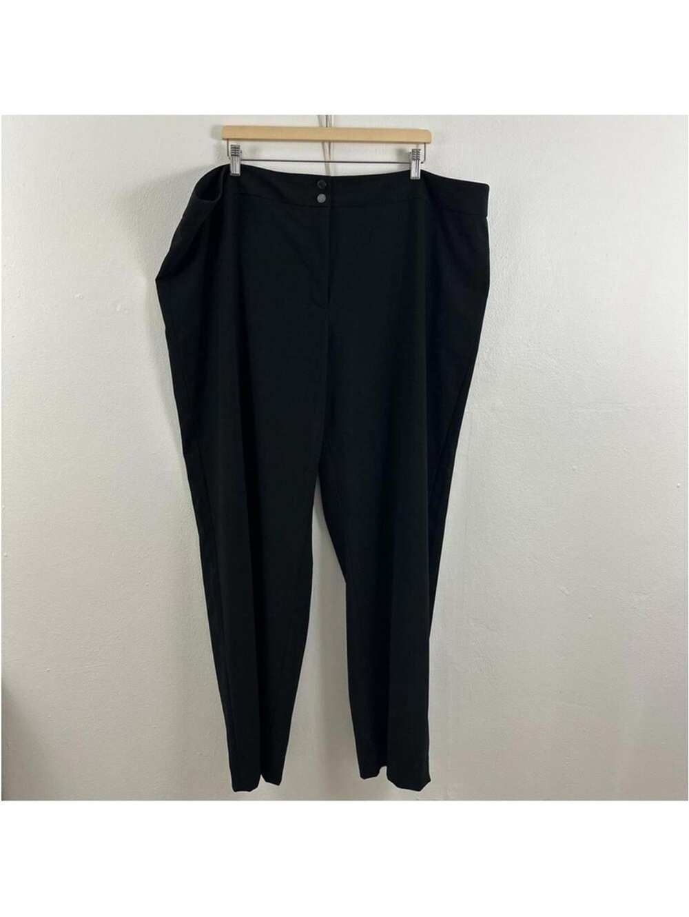 Calvin Klein Womenโs Black Dress Pants Size 24W